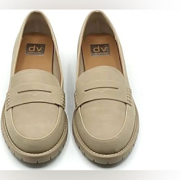 dv by Dolce Vita “Crisp” Classic Penny Loafer/Lug Sole Block Heel - Picture 2 of 9